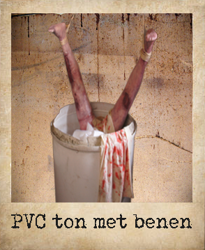 PVC ton met benen